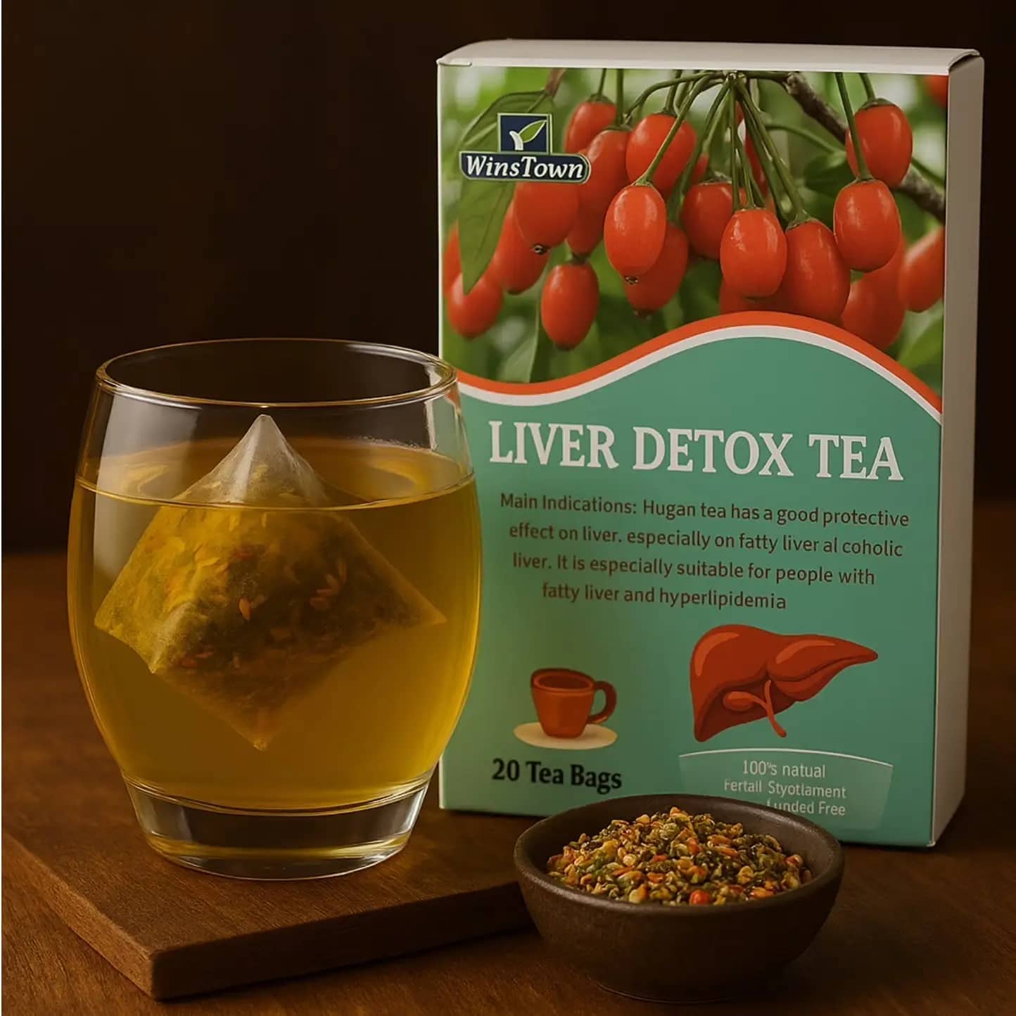 Thé Herbal Anti-Toxique – Détoxification du Foie