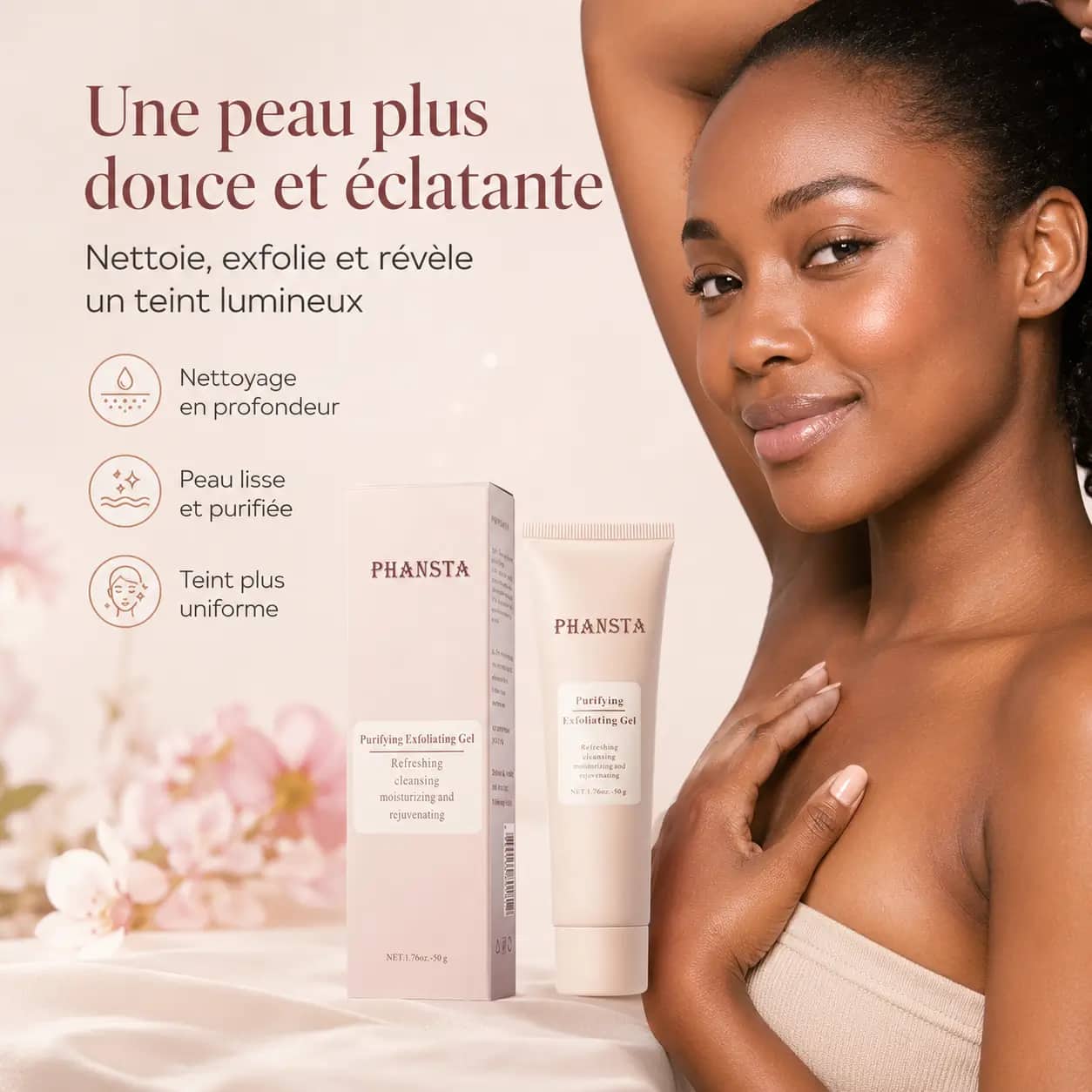 GEL EXFOLIANT - Réduit l'Excès de Sébum et Régule la Peau